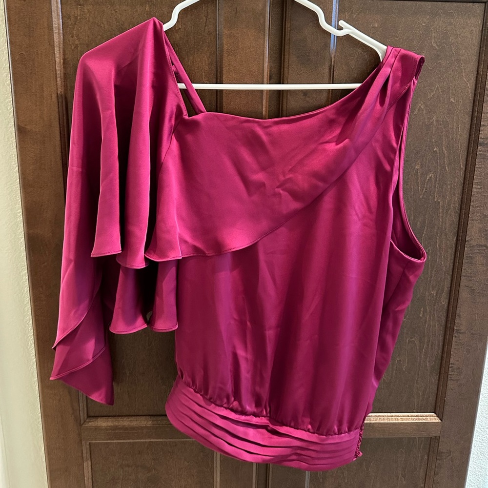 Ramy Brooks New With Tags Asymmetrical Top